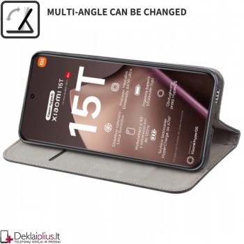 Telone atverčiamas dėklas - žalias (Xiaomi 15T) Telone atverčiamas dėklas - žalias (Xiaomi 15T)